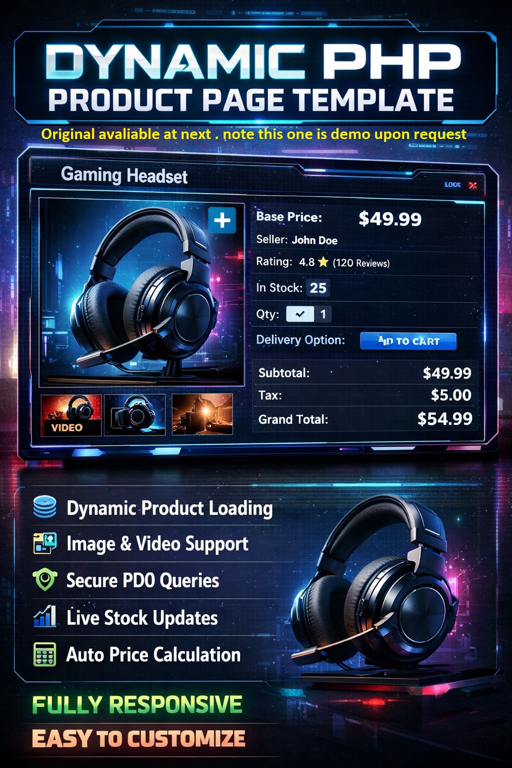 Main Product Display